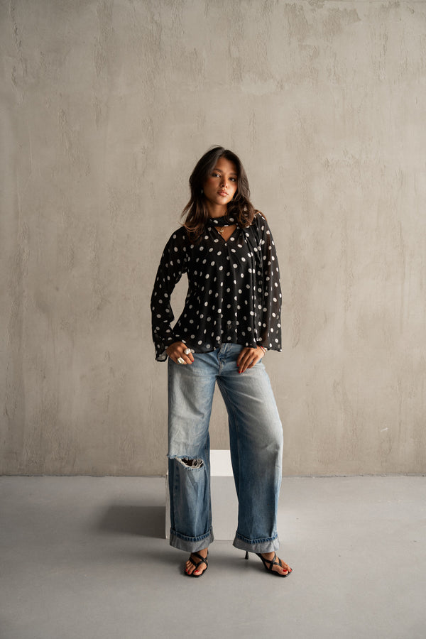 Bella blouse Black